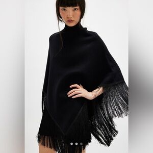 Free People river walk poncho